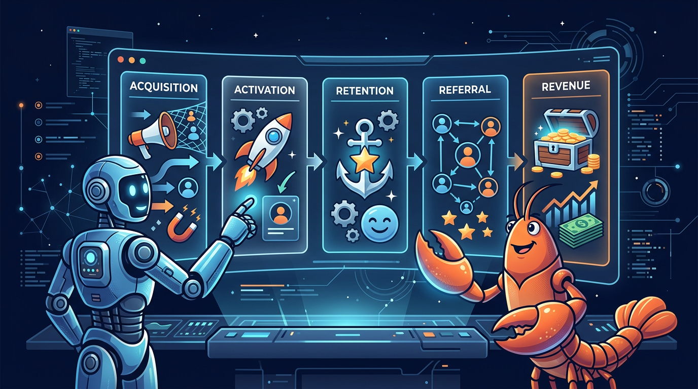 AARRR for Solo Builders: Let Your AI Agent Run Your Pirate Metrics